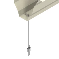Linka stalowa z mocowaniem TG do blachy trapezowej - zacisk 4Sprint