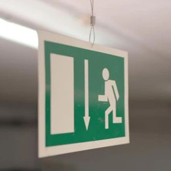 Linka stalowa Ø 1,5mm z uchwytem AAT i zaciskiem mocującym